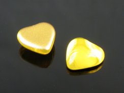 Czech Glass Cabochon Heart 4