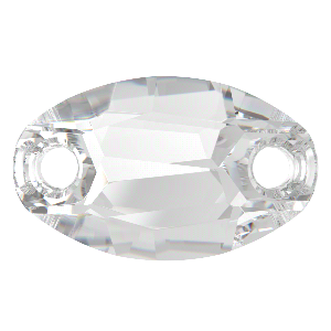 Preciosa Oval 601 2H 18x11mm Crystal