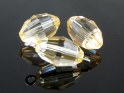 Preciosa MC Bead Olive 10,5x7mm Light Brown