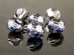 Preciosa MC Round Bead 8mm Crystal Heliotrope