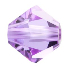 Preciosa MC Perle Sluníčko 3mm Violet