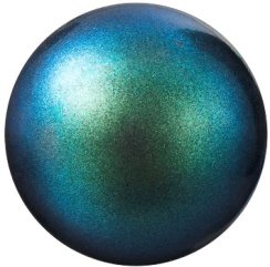 Preciosa Perle guľatá MAXIMA 1D 12mm Pearlescent Peacock Green