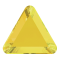 Preciosa Triangle MAXIMA Hotfix 6mm Crystal Aurum