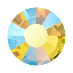 Preciosa MC Chaton Rose VIVA12® No Hotfix ss30 Citrine AB