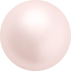 Preciosa Perle vosk guľatá MAXIMA ½D 12mm Rosaline