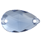 Preciosa Hruška 2D 12x7mm Light Sapphire