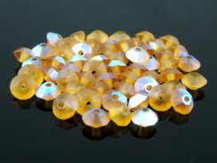 Preciosa Perle Rondelka 3x5mm Topaz Matte AB