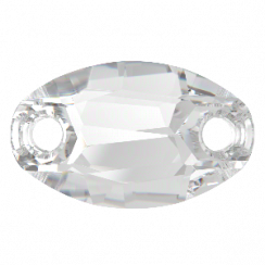 Preciosa Oval 601 2H 18x11mm Crystal