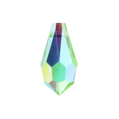 Preciosa® přívěsek MC Drops 984 1D 6.5x13mm Peridot AB