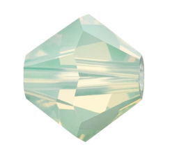 Preciosa MC Rondelle Bead 4mm Chrysolite Opal