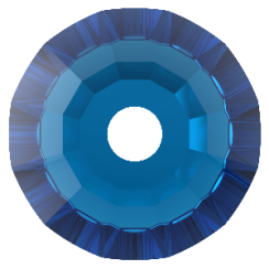 Preciosa Loch Rose VIVA12® 1H 3mm Capri Blue