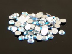 Preciosa šatonová růže nažehlovací ss10 Light Sapphire