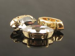 Preciosa MC Navette in Sew-on Setting