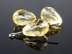 Preciosa MC Bead Pear 12x8mm Light Brown
