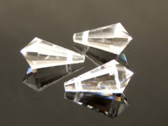 Preciosa® přívěsek MC Drops 181 1D 6.5x13mm Crystal