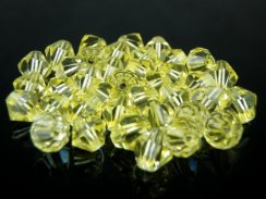 Preciosa MC Rondelle Bead 6mm Medium Yellow