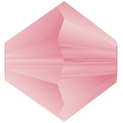 Preciosa MC Rondelle Bead 5mm Rose Matte
