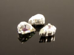 Preciosa MC Pearshape in Sew-on Setting
