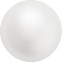 Preciosa Round Pearl MAXIMA 1H 6mm White
