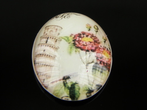 Tempered Glass Cabochon
