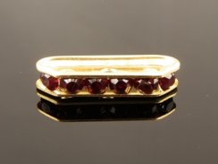 Rhinestone Bridge Rondell 3H