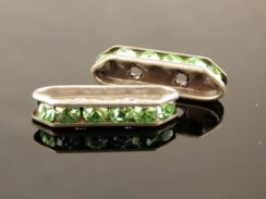 Rhinestone Bridge Rondell 2H