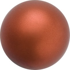 Preciosa Perle vosk kulatá MAXIMA 1D 4mm Dark Copper