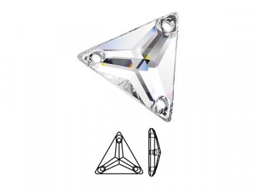 Preciosa Triangle 301 3D - Farba - Crystal AB