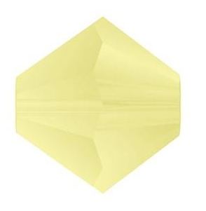 Preciosa MC Rondelle Bead 4mm Acid Yellow Matt