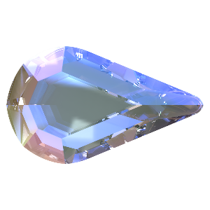 Preciosa MC Hruška nalepovací 6x3.6mm Crystal AB
