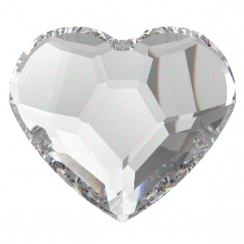 Preciosa Srdce MAXIMA nažehlovací 6mm Crystal