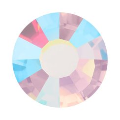 Preciosa MC Šatonová růže VIVA12® nažehlovací ss16 Rose Opal AB