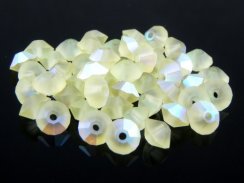 Preciosa MC Bead Spacer 4x6mm Jonquil Matte AB