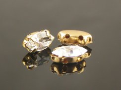 Preciosa MC Navette in Sew-on Setting
