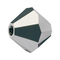 Preciosa MC Perle Sluníčko 6mm Jet Light Hematite