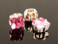 Preciosa MC Square in Sew-on Setting