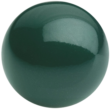 Preciosa Round Pearl MAXIMA 1H 12mm Malachite