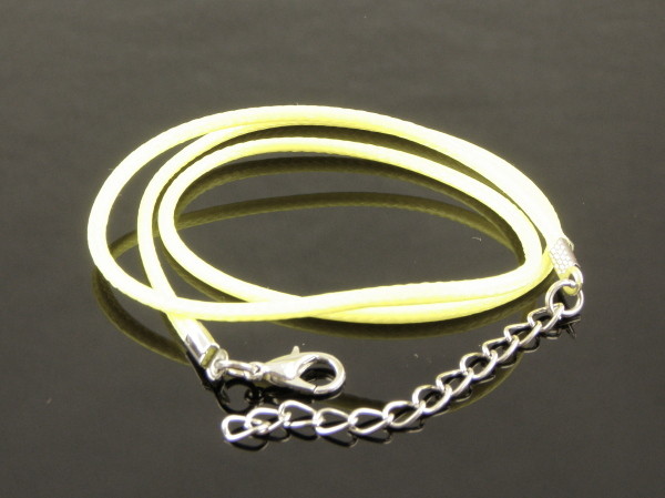 Imitation Leather Necklace Cords