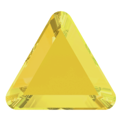 Preciosa Triangle MAXIMA Hotfix 6mm Crystal Aurum