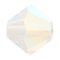 Preciosa MC Perle Sluníčko 4mm White Opal AB