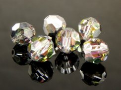 Preciosa MC Round Bead 8mm Crystal Vitrail Medium