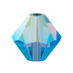 Preciosa MC Perle Sluníčko 4mm Sapphire 2xAB