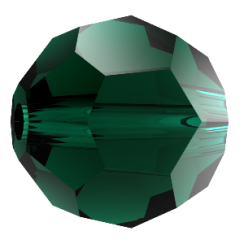 Preciosa MC Perle Kulatá 6mm Emerald