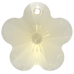 Preciosa® pendant Flower 1H 14mm Crystal Blond Flare