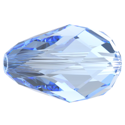 Preciosa MC Bead Pear 12x8mm Crystal Lagoon