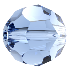 Preciosa MC Round Bead 6mm Light Sapphire