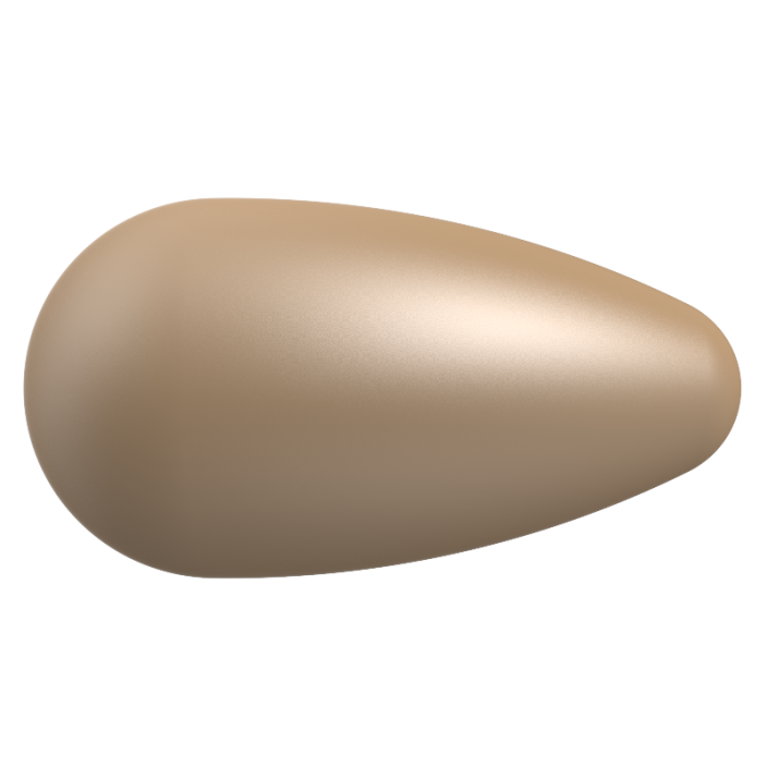 Preciosa Hruška vosk 1D 15x8mm Bronze
