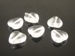 Czech glass Heart beads 7