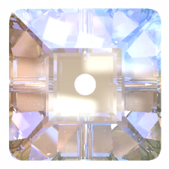 Preciosa Loch Square 1H 10x10mm Crystal AB