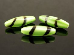 Czech glass Olive beads 12